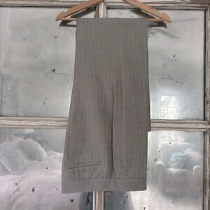 Ann Taylor dress pants size 14 pinstripe grey and blue